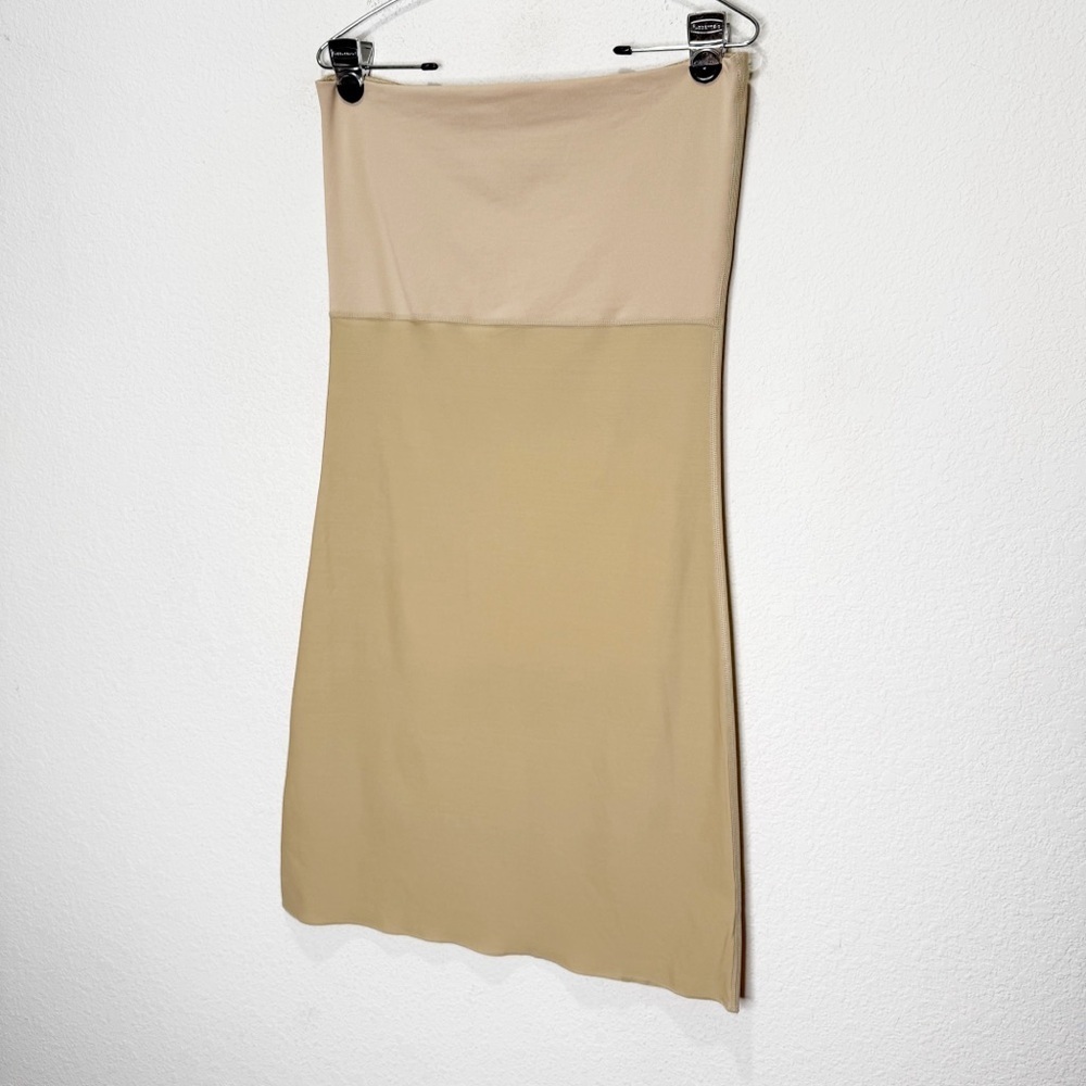 Spanx Strapless Full Slip Nude Dress Xl Shapewear